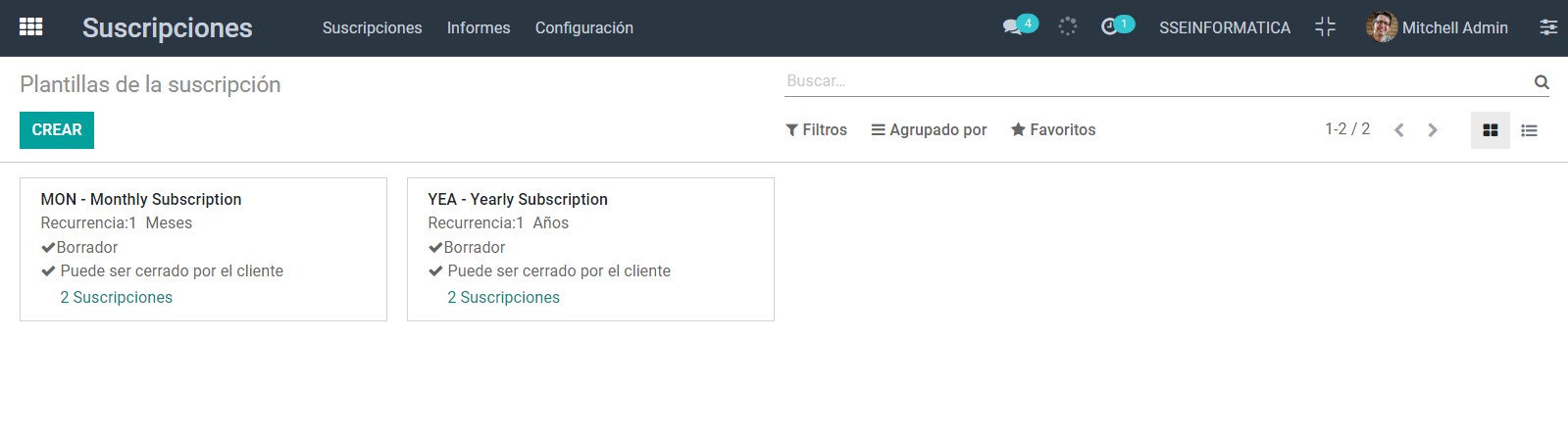 La Fuerza del ERP® - Suscripción