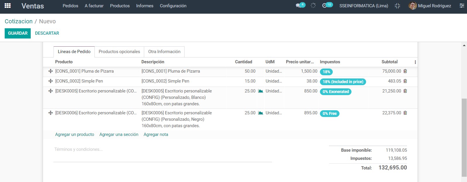 La Fuerza del ERP® - Ventas corporativas